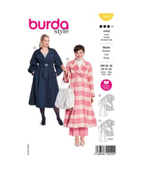 Patron Burda 5683 - Manteau taille n°FR 36-48