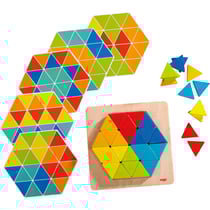 Jeu d’assemblage Triangles magiques