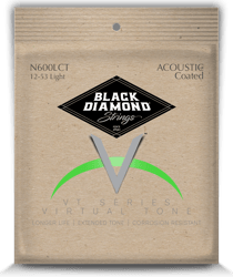 Black Diamond® Phosphore Bronze VCI Coated 12/53 - Cordes pour Acoustique/Folk