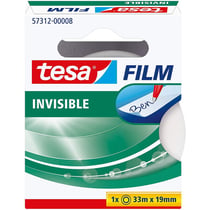 Rouleau de ruban adhésif invisible Tesa 33m x 19mm
