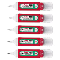 Stylo correcteur - PENTEL - Pentex ZLC31-W - Pointe fine - 12 ml - Lot de 5