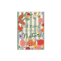 Carnet souple A6 deluxe - Nature vivante - Hirondelles & Cie