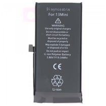 Avizar Batterie Diagnosticable pour iPhone 13 Mini Li-Polymer 3,88V 2406mAh 9,3Wh Noir