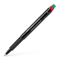 Feutre - Rouge - Indélébile - Fin - Tous supports - Faber-Castell