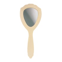 Miroir de princesse en bois 12,5 x 30 x 0,7 cm