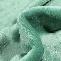 Tissu Doudou uni Vert