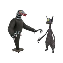 L'Étrange Noël de monsieur Jack - Pack 2 figurines Creature under the Stairs & Cyclops 18 cm