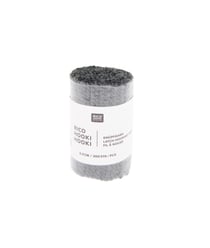 Fil à nouer 6,5 cm - Rico Hooki Hooki - Rico Design Anthracite Gris