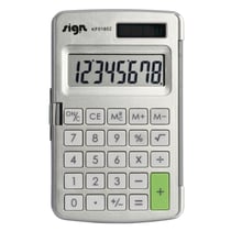 Calculatrice De Poche Avec Etui Rigide Sign