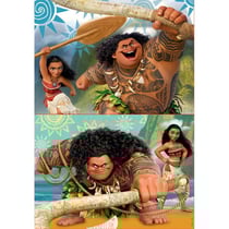 Puzzle disney vaiana et maui 2 x 48 pieces - educa - 16952
