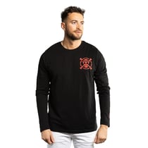 T-shirt homme manches longues avec print One Piece Luffy - Taille S - Capslab