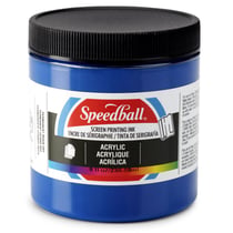 Encre acrylique bleue pour sérigraphie - Speedball