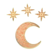 Bijoux de Bougie "Lueur éternelle" Lune - Omsaé