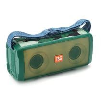 Enceinte Bluetooth Portable LED Couleur Fil Sans Fil Super Basses Autonomie Longue Vert YONIS