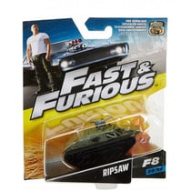 Fast et furious : ripsaw - char miniature vert - vehicule - voiture - mattel fcf57