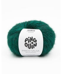 Pelote de laine à tricoter PINGO SALSA - Pingouin Vert Emeraude