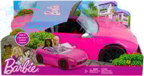 Voiture cabriolet rose barbie - mattel - hbt92 - auto - vehicule - voiture sportive - poupee