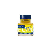 Encre pour calligraphie - Jaune citron - Winsor et Newton - Flacon de 30ml - Beaux-arts