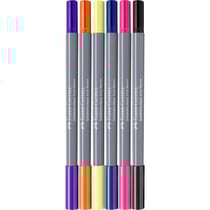 6 feutres - Dessin - Faber-Castell - Goldfaber Aqua - Double pointe - Fantasy
