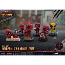 MarvDeadpool 3 - Set 6 figurines Mini Egg Attack Series Deadpool & Wolverine 8 cm