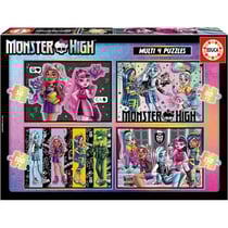 4 puzzles progressifs - Multi 4 Monster High 50-80-100-150