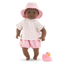 Poupon Bébé Bain Alyzée Tulipes