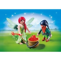 Playmobil fairies 6842 duo pack fee et nain de la foret