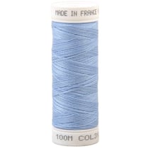 Fil à coudre polyester 100m made in France - bleu faience 313