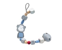Attache-tétine Singe bleu - Selecta