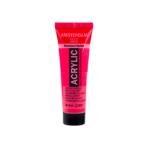 Peinture acrylique en tube - Rouge métallique - 832 - Amsterdam - 20ml