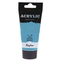 Acrylic, turquoise, Peint.acrylique d'artistes, tube - 75ml