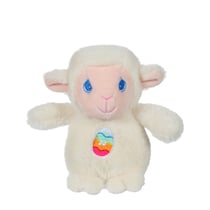 Peluche - Les Amis de Pâques Sonores - Agneau Crème - 13 cm