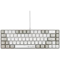 Clavier Gamer filaire THE G-LAB - KEYZ-HYDRO-WG/FR - Plastique - Gris/Blanc - 31,6 x 4 x 10,4 cm