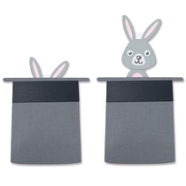 Matrices de découpe - Lapin dans chapeau - 5 dies Thinlits - Sizzix