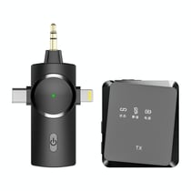 Microphone Sans Fil Lavalier 360° Pour Enregistrement Pro Longue Durée 20h YONIS