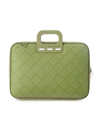 Mallette Bombata Intrecciato 15'' - Vert Pale