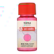 Peinture pour textile - fushia nacré - Talens Art Creation - 50ml