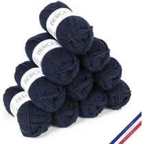 10 pelotes de laine - Crépuscule - 100% acrylique - Bergère de France - Barisienne 7