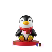 personnage sonore pingouins de noel