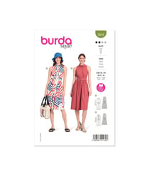 Patron Burda 5916 - Robes féminines du 34 au 44 (FR) ?? taille n°FR 34-44