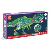 Puzzle géant 200 pièces - Dinosaures T-Rex scintillant - Hape
