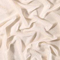 Tissu Eponge Bébé Bambou Tout doux Ecru