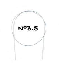 Aiguilles à tricoter circulaires - 80cm - n° 2.50 à n°5 - Distrifil taille n°3,5
