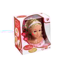 Tête à coiffer Princesse Coralie "Rose