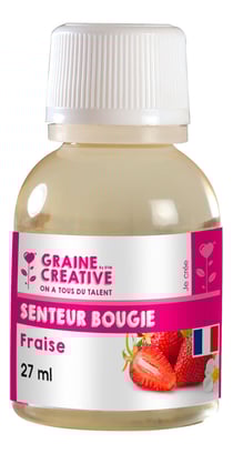 Parfum à bougie 27 ml - Fraise