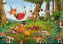 Puzzle 1000 pièces - François Ruyer - Repas Champêtre de la Sorcière - Grafika