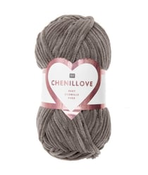 Découvrez le Confort et la Douceur de la Pelote Velours Creative Chenillove 100GR de Rico Design 12 Marron Brun