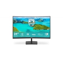 Ecran PC Philips E line 241E1SCA 24 Incurvé Full HD Noir texturé