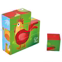 Puzzle cubes animaux de la ferme
