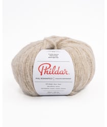 Pelote de Laine et Baby Alpaga PHIL ROMANTICO - Phildar Naturel Ecru